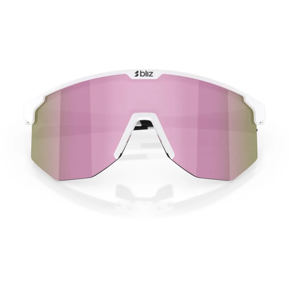 Bliz Hero Brillen - Matt White - Brown Pink Multi