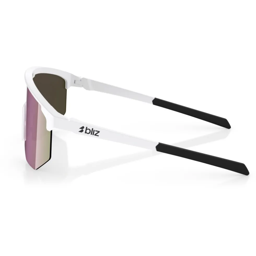 Bliz Hero Brillen - Matt White - Brown Pink Multi