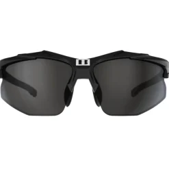 Racefietsbrillen < Bliz Hybrid Small Glasses - Matt Black - Smoke | Orange | Clear
