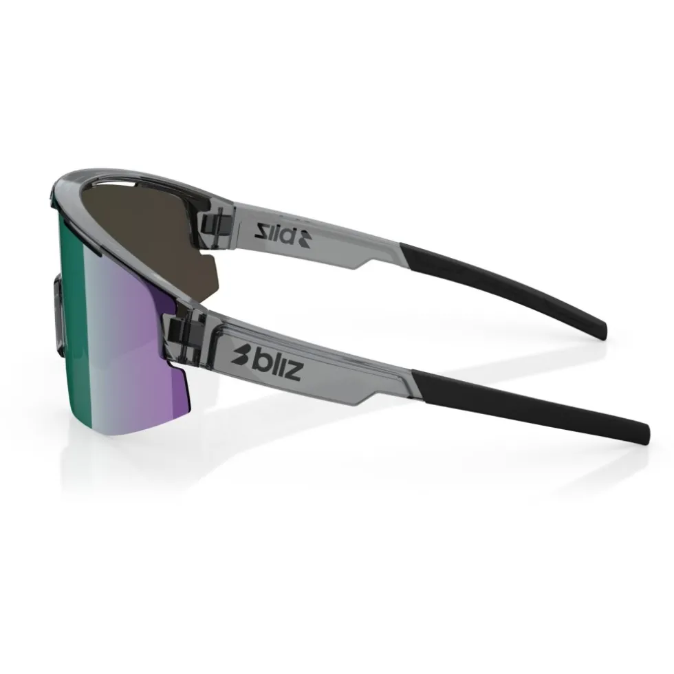 Bliz Matrix Brillen - Crystal Black - Brown Green Multi