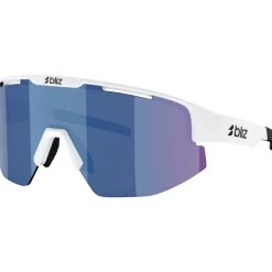 Mtb-Brillen|Racefietsbrillen < Bliz Matrix Brillen - Shiny White - Smoke Blue Multi