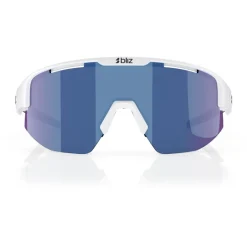 Mtb-Brillen|Racefietsbrillen < Bliz Matrix Brillen - Shiny White - Smoke Blue Multi
