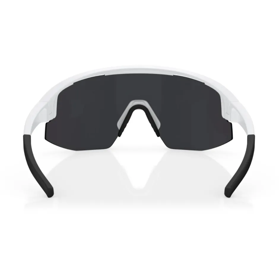 Mtb-Brillen|Racefietsbrillen < Bliz Matrix Brillen - Shiny White - Smoke Blue Multi