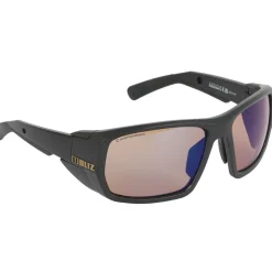 Bliz Peak Bril - Matt Black - Photochromic Brown/Blue Multi