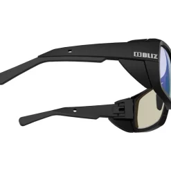 Bliz Peak Bril - Matt Black - Photochromic Brown/Blue Multi