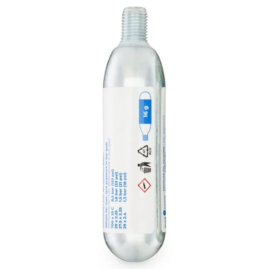 Co² Pompen < BLUECHAIN CO2 Vervangingspatronen met Schroefdraad - 2x 16g