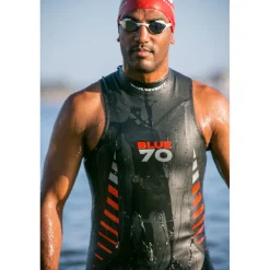 blueseventy Reaction Wetsuit zonder Mouwen Heren - Zwart