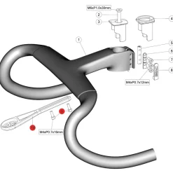 BMC Computerhouder voor ICS Carbon Aero Stuur / Stuurpen Eenheid - 30003730