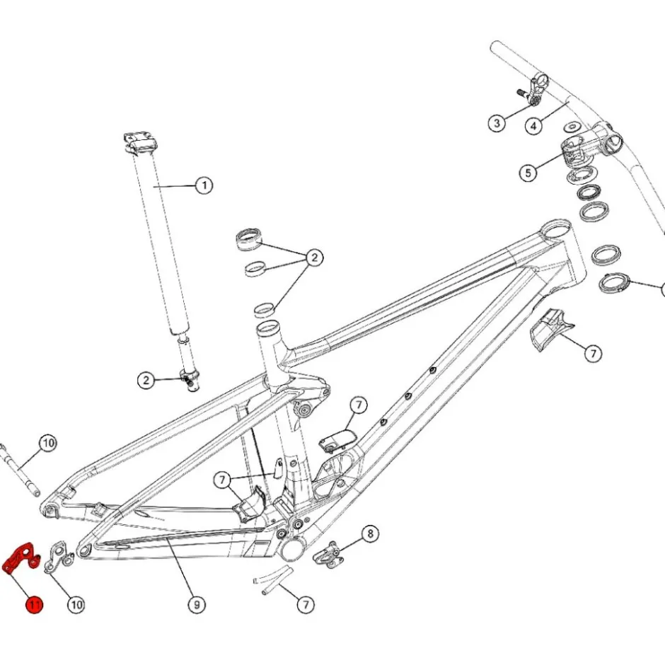 Derailleurpads < BMC Dropout #66 / #49 - 301702 / 222780