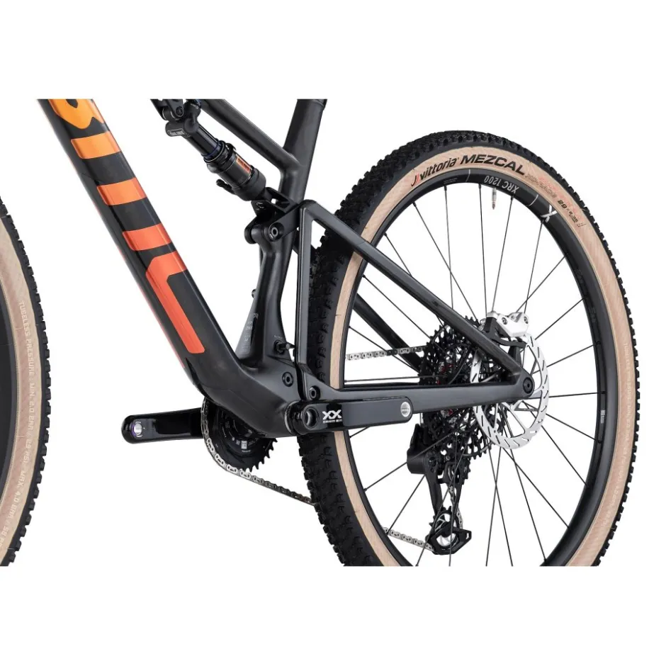Mtb Full Suspension|Crosscountry Mountainbikes < BMC FOURSTROKE R 01 ONE - 29" Carbon ountainbike - 2026 - carbon / red / orange