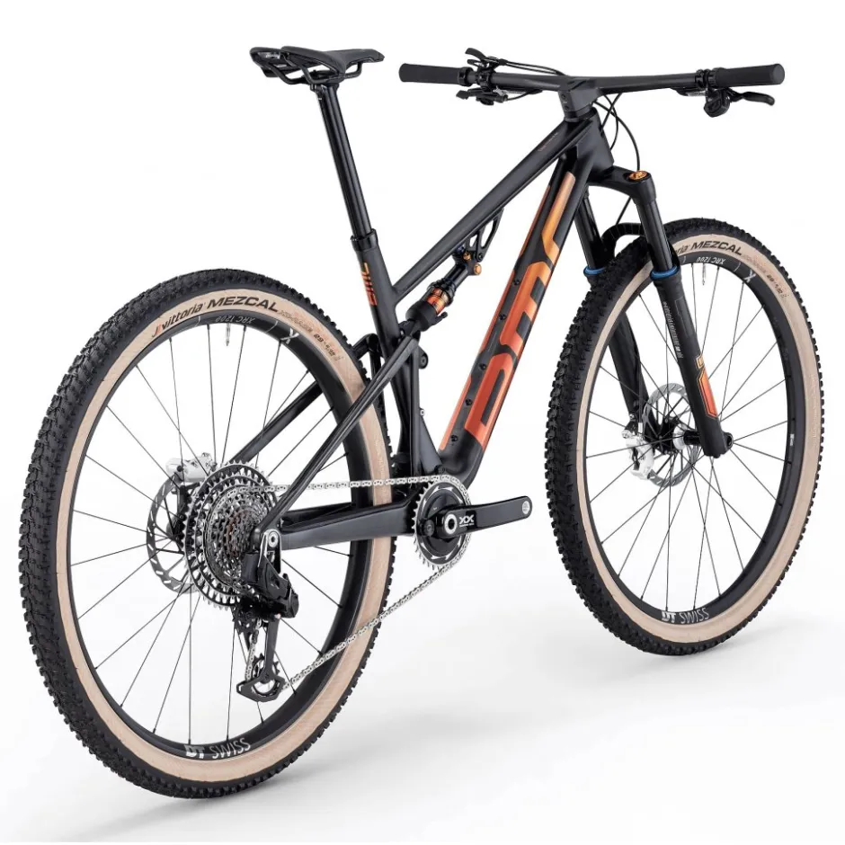 Mtb Full Suspension|Crosscountry Mountainbikes < BMC FOURSTROKE R 01 ONE - 29" Carbon ountainbike - 2026 - carbon / red / orange