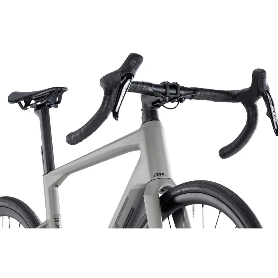 Elektrische Fietsen|Elektrische Racefietsen < BMC ROADMACHINE 01 AMP TWO - Elektrische Racefiets - 2026 - rhino grey
