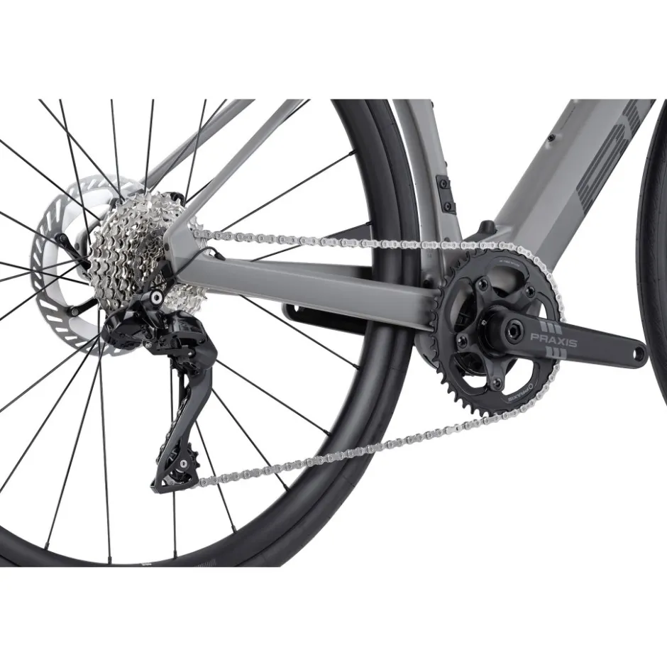 Elektrische Fietsen|Elektrische Racefietsen < BMC ROADMACHINE 01 AMP TWO - Elektrische Racefiets - 2026 - rhino grey