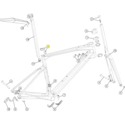 Zadelpenklemmen < BMC Seatpost Clamp #24 for Roadmachine 01/02 MY20 - 302091