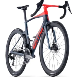 BMC TEAMMACHINE R 01 THREE - Carbon Racefiets - 2026 - deep sea / neon red