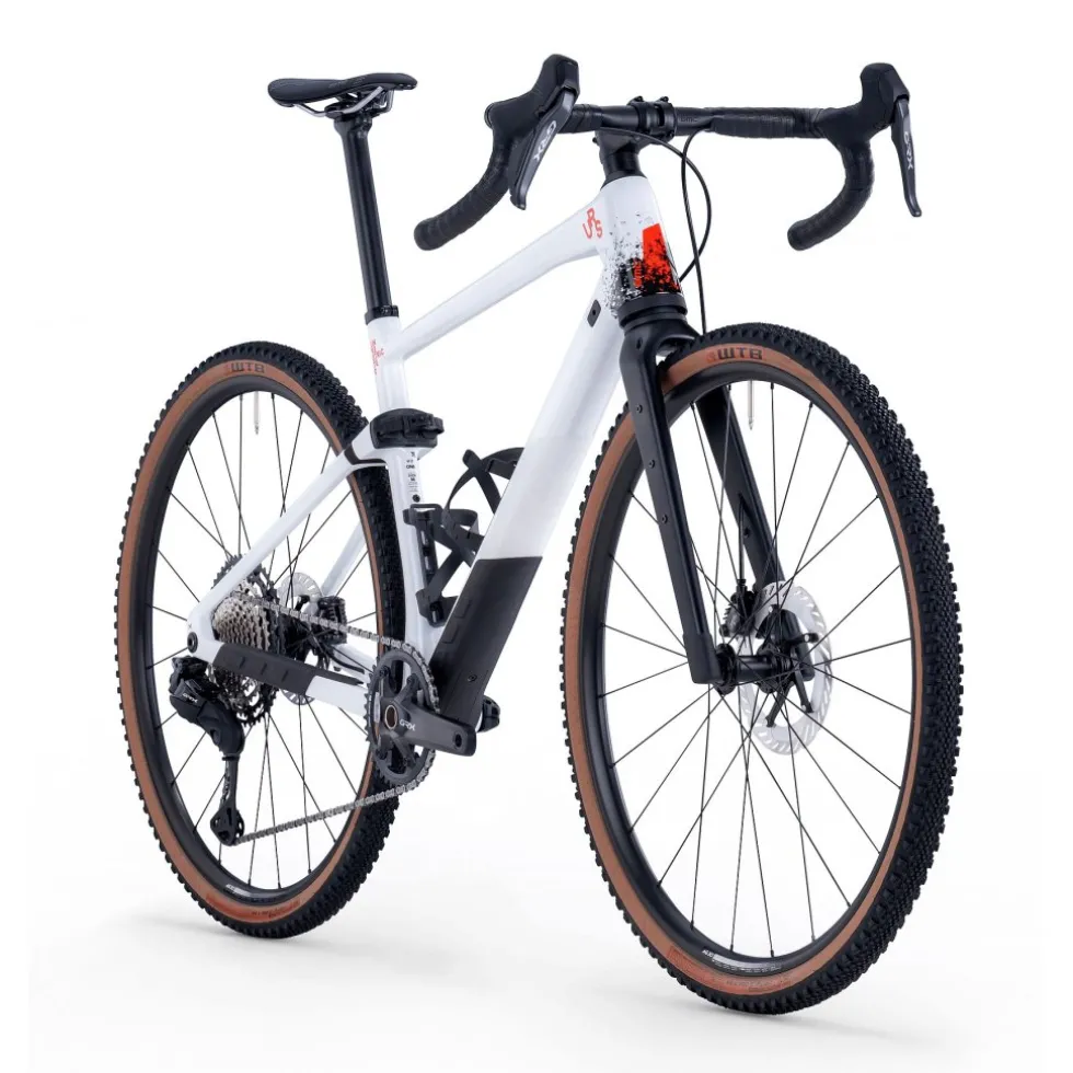 BMC URS 01 LT ONE - Carbon Gravelbike - 2026 - metallic white / black