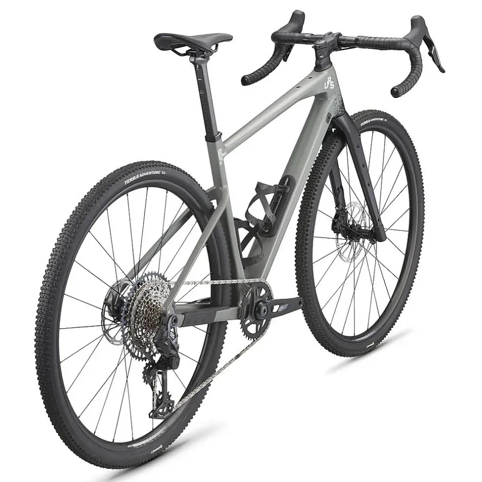 Gravelbikes Bikepacking < BMC UR ONE - Carbon Grave Bike - 2027 - age green