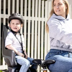 Bobike GO Fietsstoeltje voor Kinderen - Bagagedrager-Bevestiging - Marshmallow Mint
