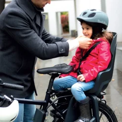 Bobike GO Fietsstoeltje voor Kinderen - Frame-Bevestiging - Vanilla Cup Cake