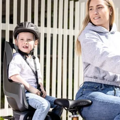 Kinderzitjes < Bobike GO Fietsstoeltje voor Kinderen - Bagagedrager-Bevestiging - Urban Black