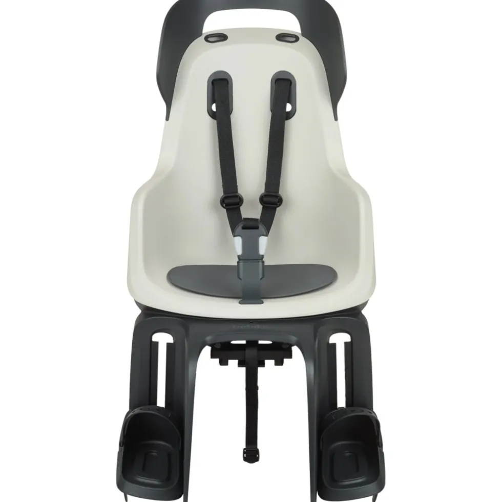 Bobike GO MIK HD Fiets-Kinderzitje - bagagedrager bevestiging - Vanilla Cup Cake