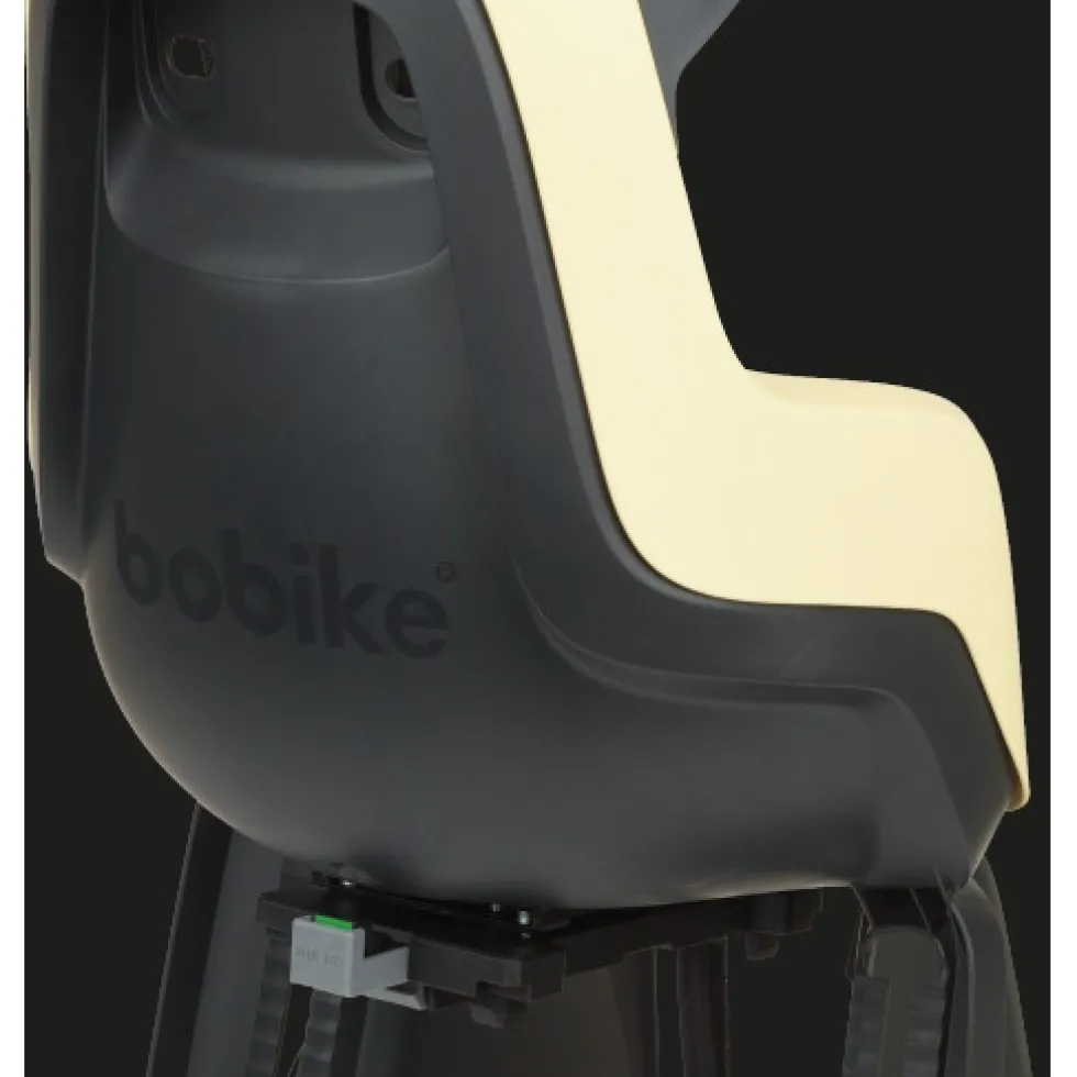 Bobike GO MIK HD Fiets-Kinderzitje - bagagedrager bevestiging - Vanilla Cup Cake