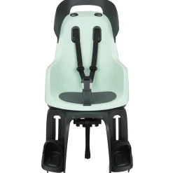 Bobike GO MIK HD Fiets-Kinderzitje - bagagedrager bevestiging - Marsmallow Mint
