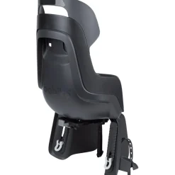 Bobike GO MIK HD Fiets-Kinderzitje - bagagedrager bevestiging - Urban Black