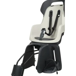 Bobike GO 1P Fiets-Kinderzitje met Ligpositie - Montage Frame - Vanilla Cup Cake