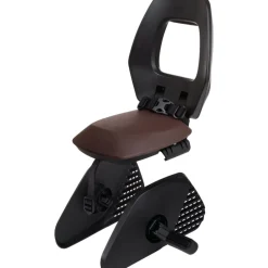 Kinderzitjes < Bobike ONE Junior Fietsstoeltje voor Kinderen - Black/Dark Brown