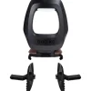 Kinderzitjes < Bobike ONE Junior Fietsstoeltje voor Kinderen - Black/Dark Grey