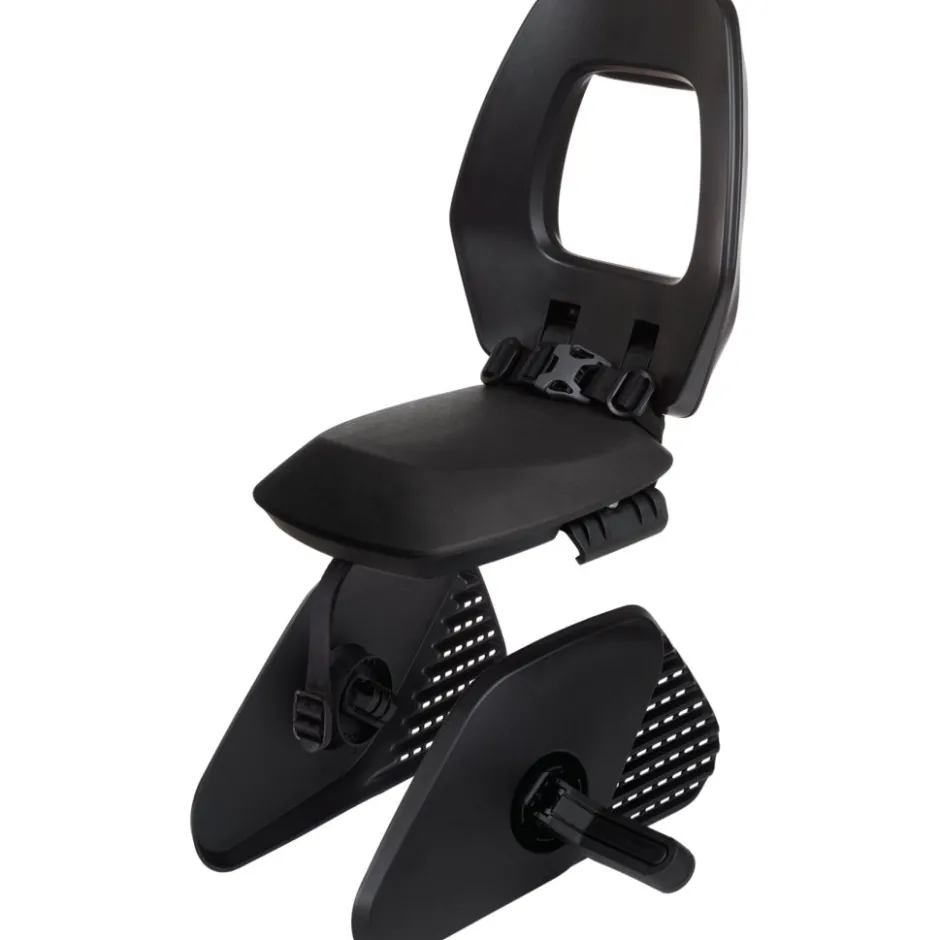Kinderzitjes < Bobike ONE Junior Fietsstoeltje voor Kinderen - Black/Dark Grey