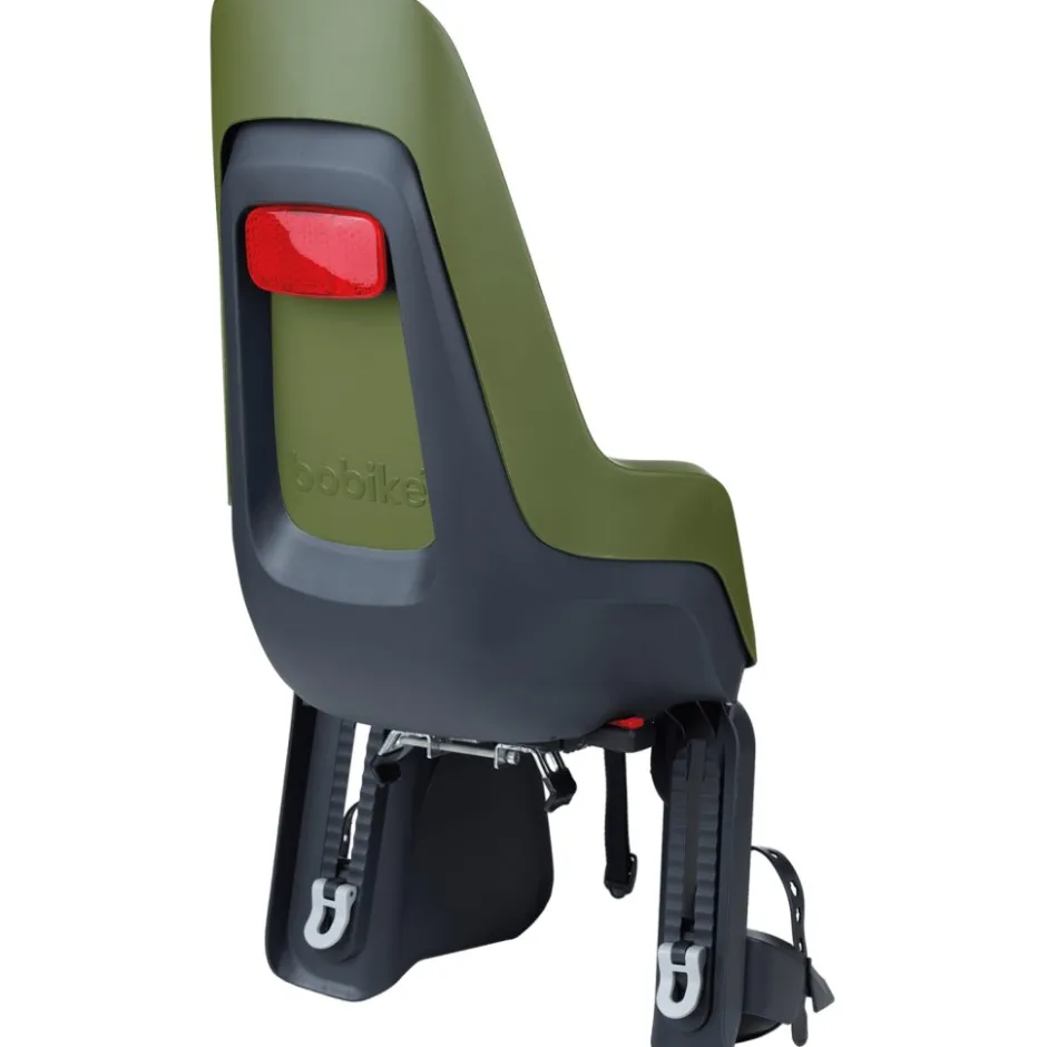 Kinderzitjes < Bobike ONE maxi Fietsstoeltje voor Kinderen - Bagagedrager-Bevestiging - Olive Green