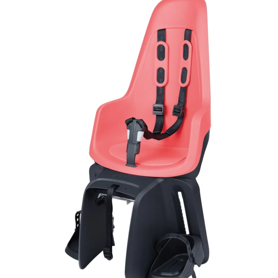 Kinderzitjes < Bobike ONE maxi Fietsstoeltje voor Kinderen - Bagagedrager-Bevestiging - Flamingo