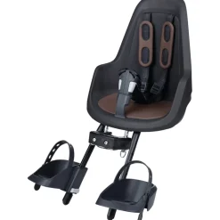 Kinderzitjes < Bobike ONE mini Eco Fietsstoeltje voor Kinderen - Eco Black