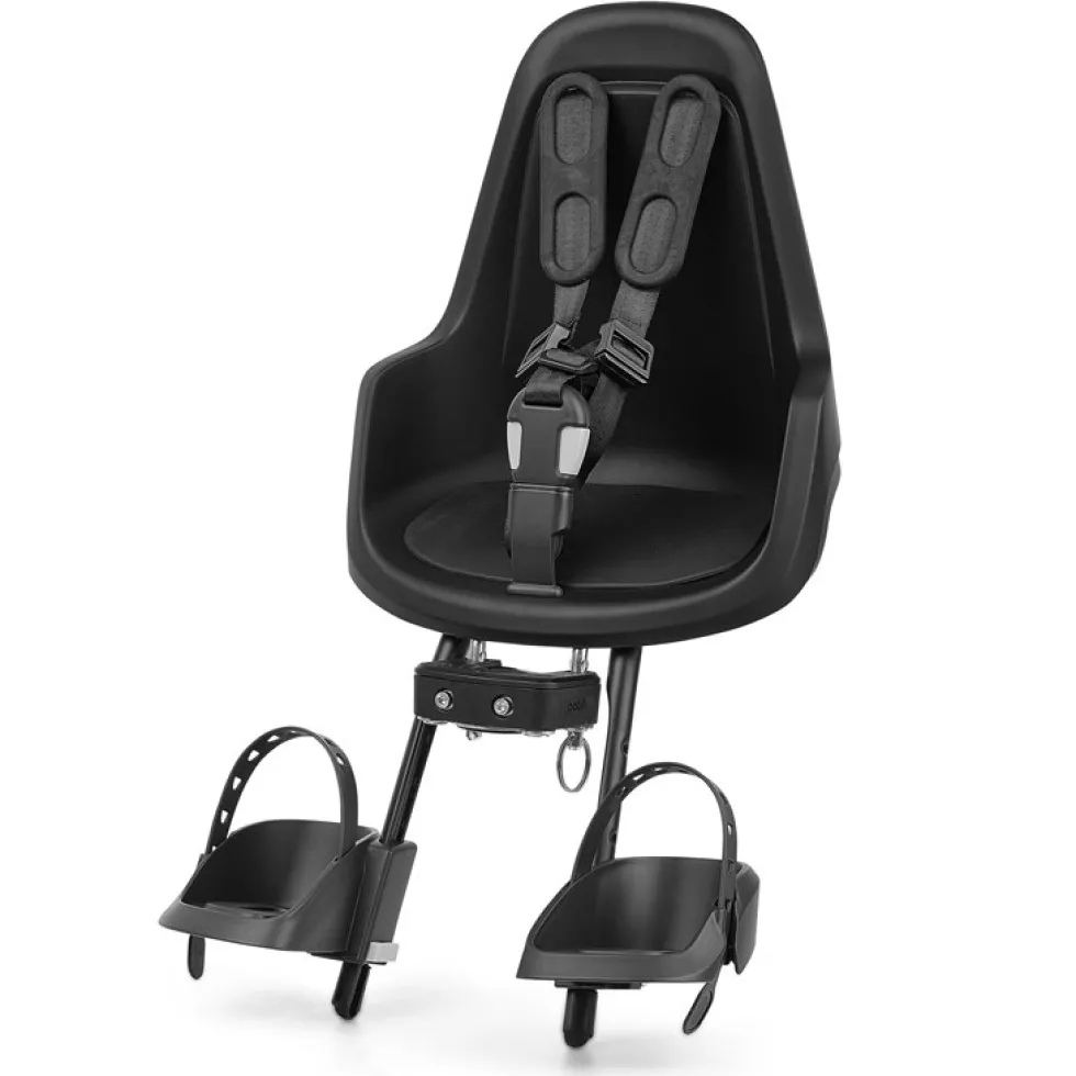 Bobike ONE mini Fietsstoeltje voor Kinderen - Urban Black
