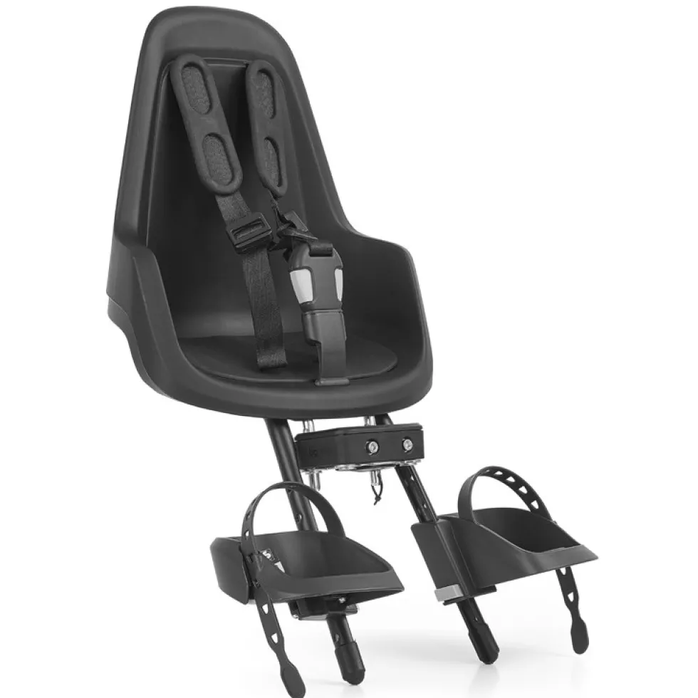Bobike ONE mini Fietsstoeltje voor Kinderen - Urban Black