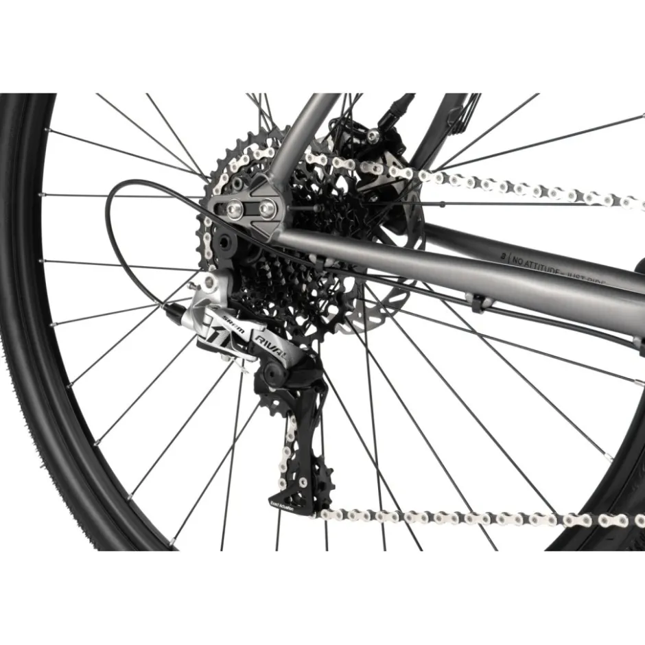 Gravelbikes Bikepacking < Bombtrack ARISE SG RIVA - 28" Gravebike - 2026 - matt vocanic grey