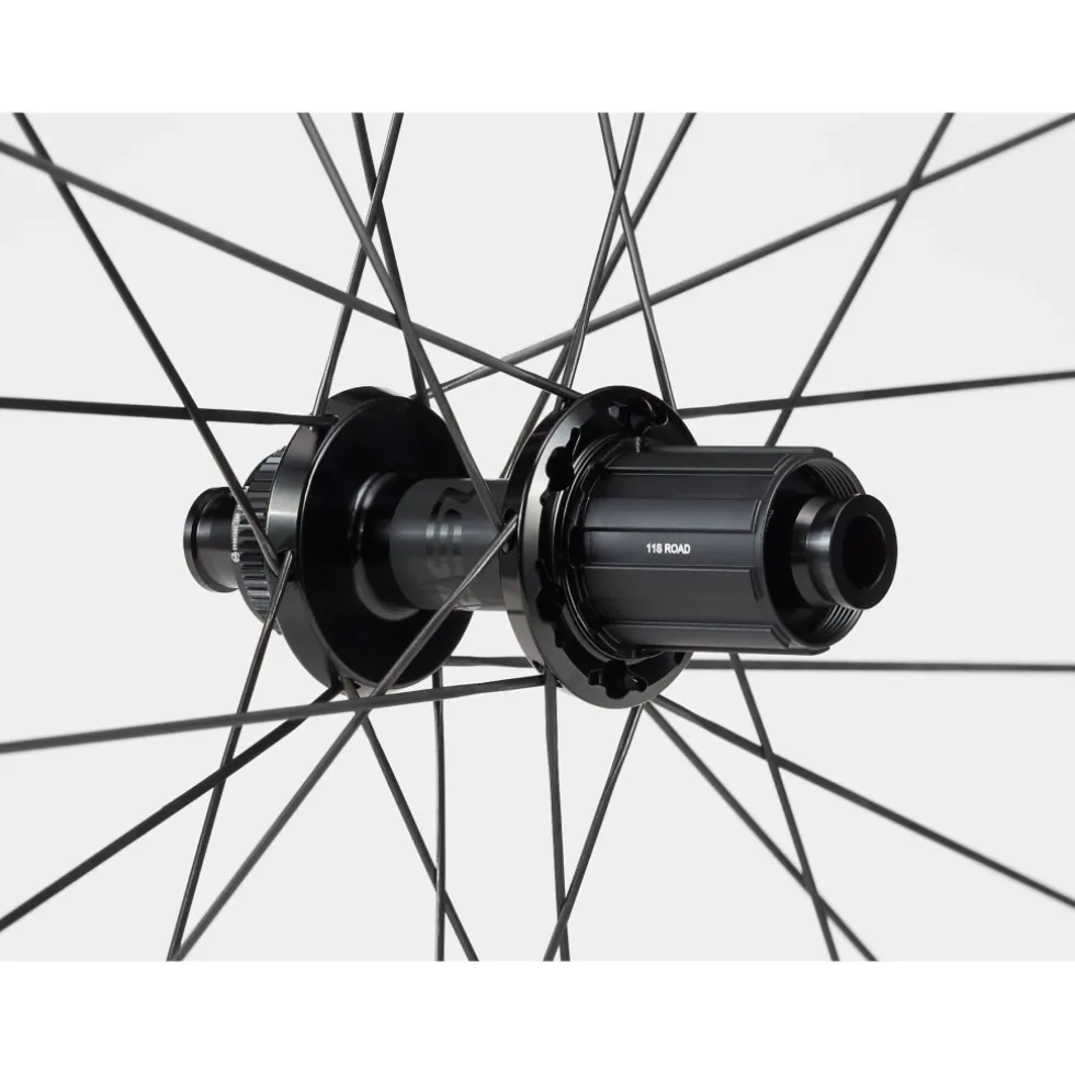 Bontrager Aeolus RSL 75 TLR Disc Carbon Rear Wheel - Clincher / Tubeless - Centerlock - 12x142mm - Shimano HG