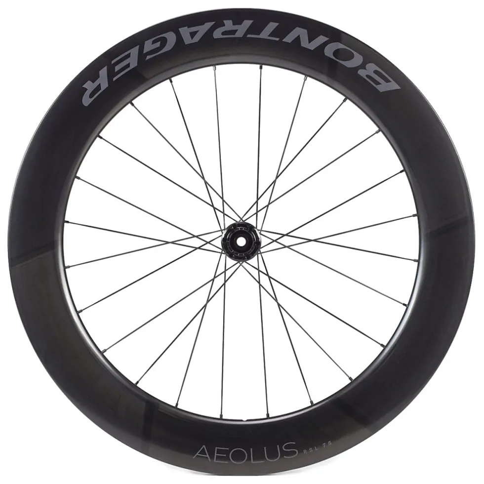 Bontrager Aeolus RSL 75 TLR Disc Carbon Rear Wheel - Clincher / Tubeless - Centerlock - 12x142mm - Shimano HG