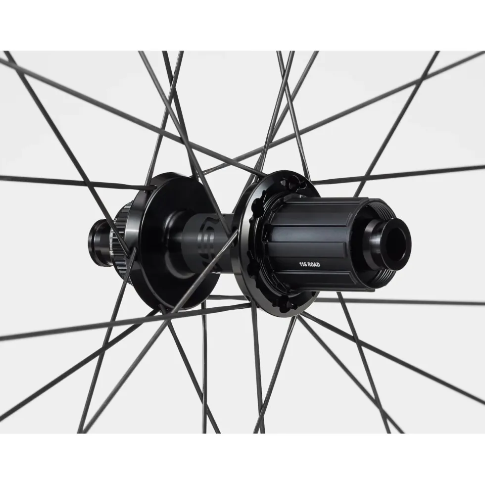 Bontrager Aeolus RSL 62 TLR Disc Carbon Wheelset - Clincher / Tubeless - Centerlock - 12x100mm | 12x142mm - Shimano HG