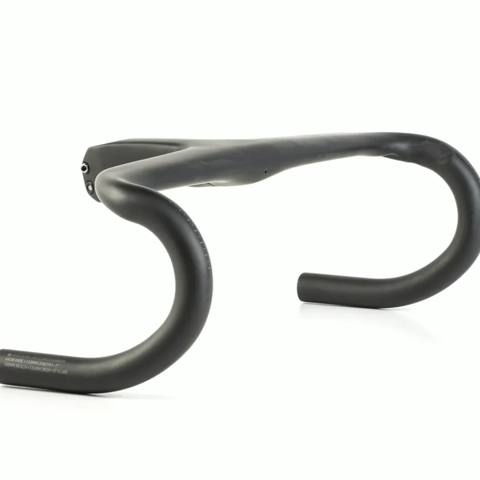 Sturen < Bontrager Aeolus RSL VR-C Carbon Road Wegstuur met geïntegreerde Stuurpen - zwart