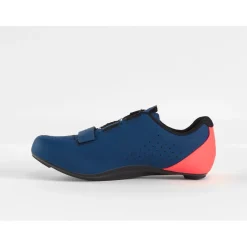 Bontrager Circuit Racefietsschoenen - nautical navy / radioactive coral