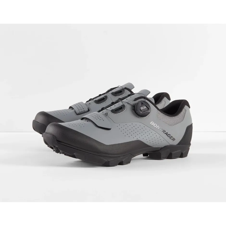 Gravelschoenen|Gravel Schoenen < Bontrager Foray MTB Schoenen - quicksilver / black