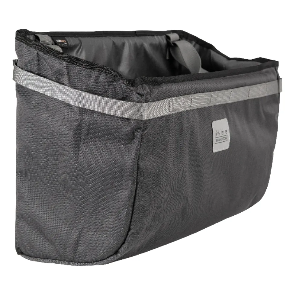 Brompton Borough Bicycle Basket - 23L - dark grey