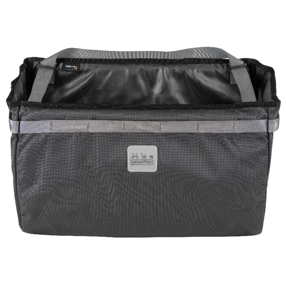Brompton Borough Bicycle Basket - 23L - dark grey