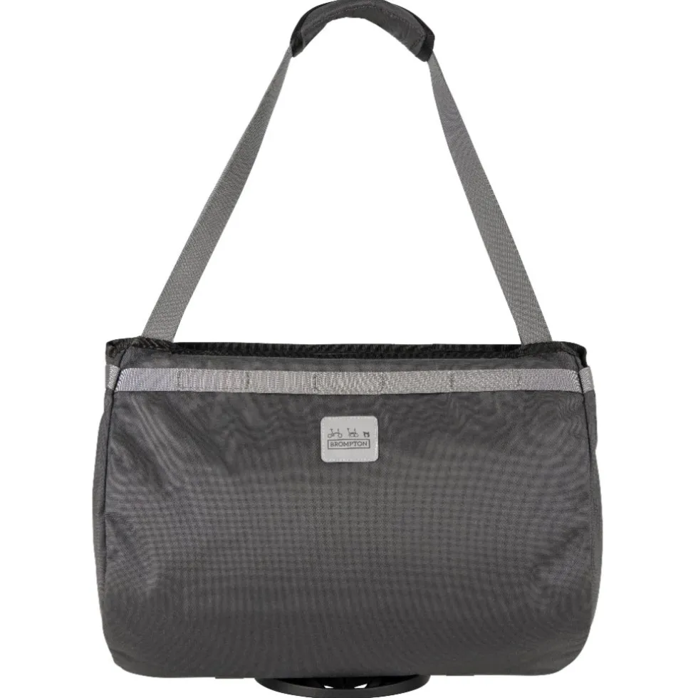 Brompton Borough Bicycle Basket - 23L - dark grey