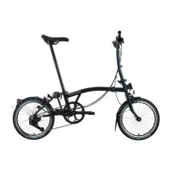 Brompton C Line Advanced - 12-Speed - Mid Bar - Extended Seatpost - Rear Rack & Dynamo - 16