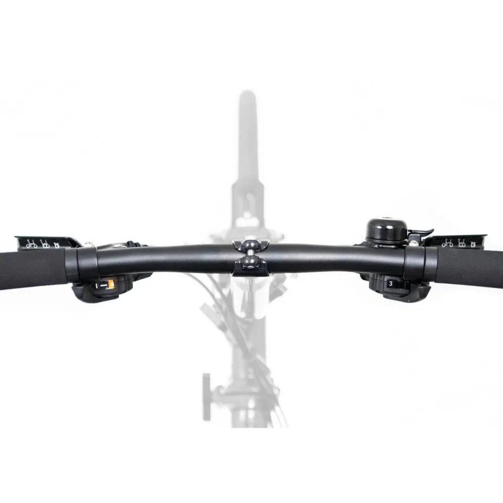 Brompton C Line Advanced - 12-Speed - Mid Bar - Extended Seatpost - Rear Rack & Dynamo - 16" Vouwfiets - 2026 - black matt