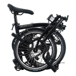Brompton C Line Advanced - 12-Speed - Mid Bar - Extended Seatpost - Rear Rack & Dynamo - 16